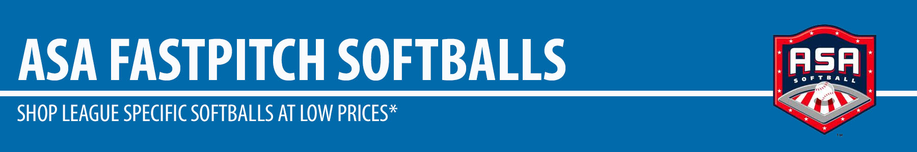 ASA Fastpitch Softballs - ASA Girls Softball